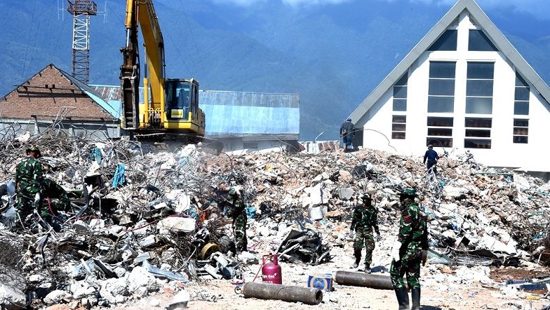 Sisa Bangunan Dirobohkan TNI, Hotel Roa-Roa Palu Kini Tinggal Kenangan