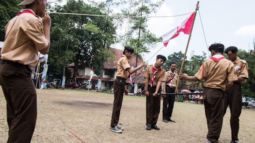 Serunya Kegiatan Perkemahan Pramuka Siswa Berkebutuhan Khusus - Bagian 4