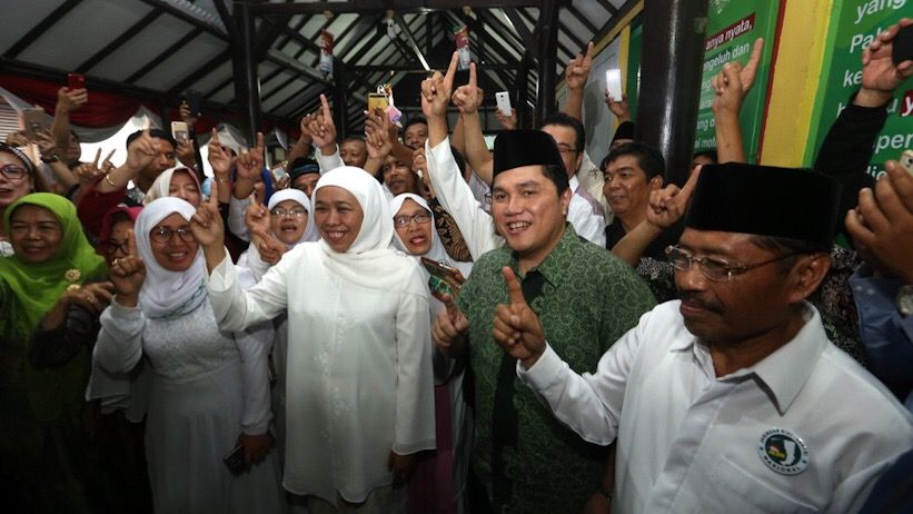 Erick Thohir dan Khofifah Resmikan Posko JKSN di Surabaya - Bagian 4