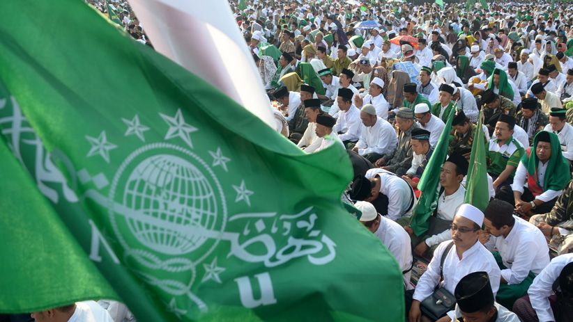 Ribuan Jamaah Ikuti Istigasah Kubro di GOR Delta Sidoarjo - Bagian 4