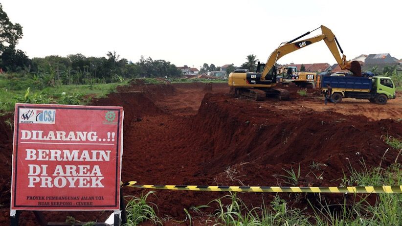 Pembangunan Jalan Tol Serpong-Cinere Terkendala Pembebasan Lahan - Bagian 5