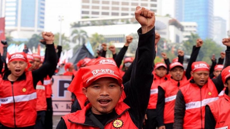 Ada Demo Buruh, Begini Rekayasa Lalu Lintas Di Sekitar DPR