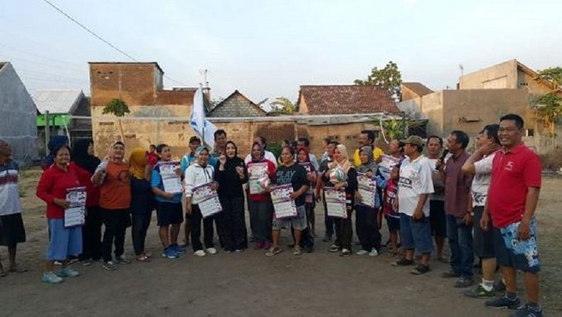 Caleg Perindo Jatim Ellen dan Nunik Rutin Sapa Warga, Sehari 5 Lokasi