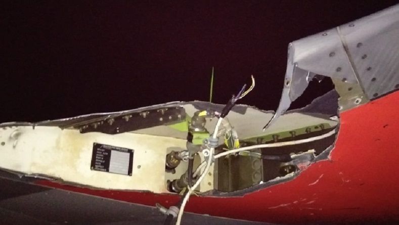 Sayap Lion Air Robek Usai Senggol Tiang Koordinat Bandara Bengkulu