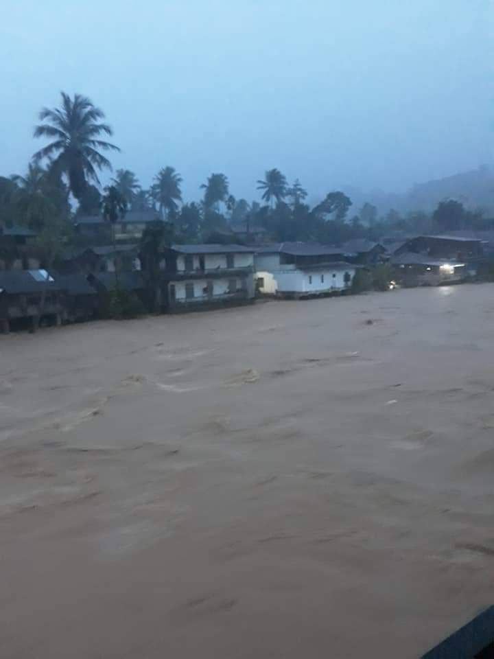 Curah Hujan Tinggi Sebabkan Longsor Dan Banjir Di Mandailing Natal