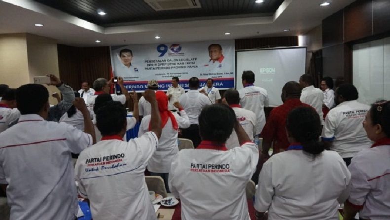 DPP Minta Caleg Perindo Papua Militan dan Pantang Menyerah