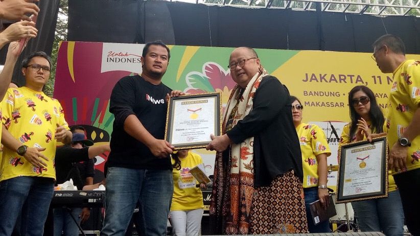Gelar Festival Pesona Lokal di 9 Kota, Adira Finance dan iNews Raih MURI - Bagian 4