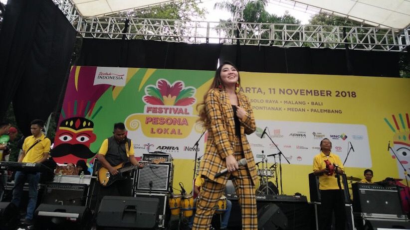 Via Vallen dan Judika Bikin Pecah Panggung Festival Pesona Lokal Jakarta - Bagian 1