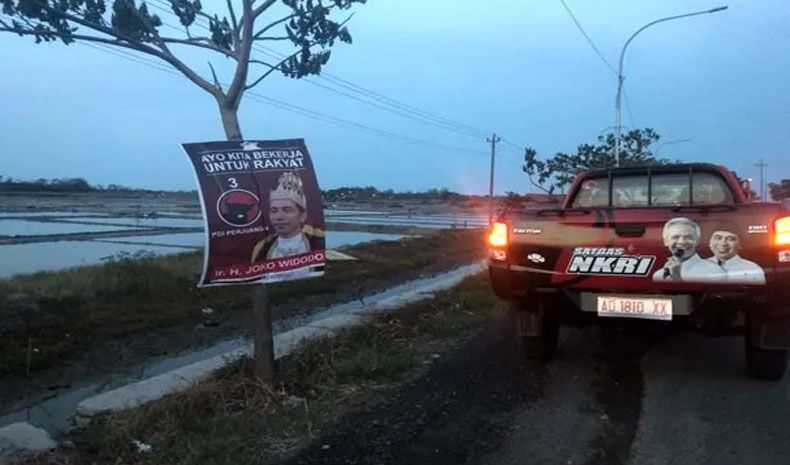 Poster Raja Jokowi Terpasang Masif di Jateng, PDIP Instruksikan Razia