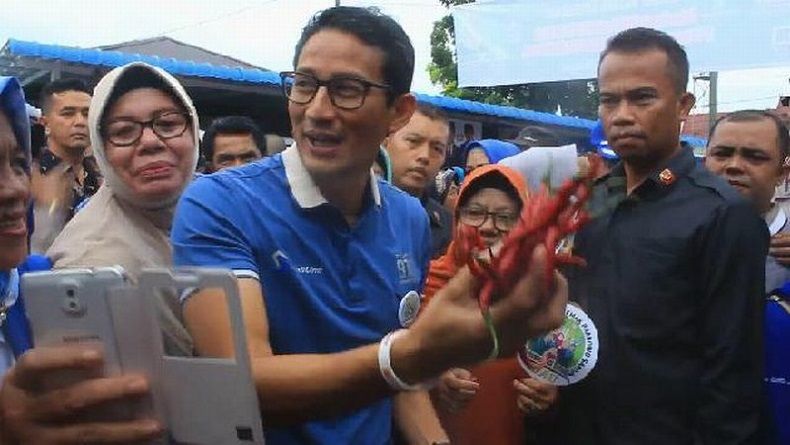 Sandiaga Minta Jika Ada Politisi Bicara Kotor, Mulutnya Diberi Cabai