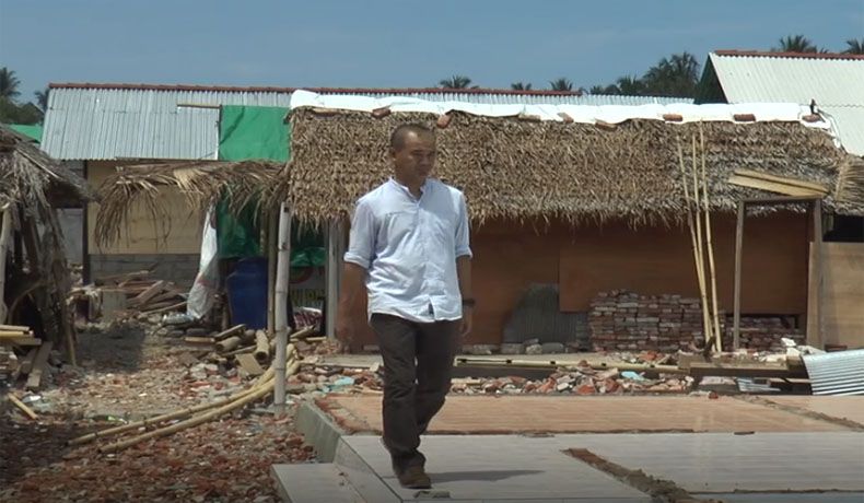 Bantu Korban Gempa Lombok, Sahabat Geong dan Al Irsyad Bangun Huntara