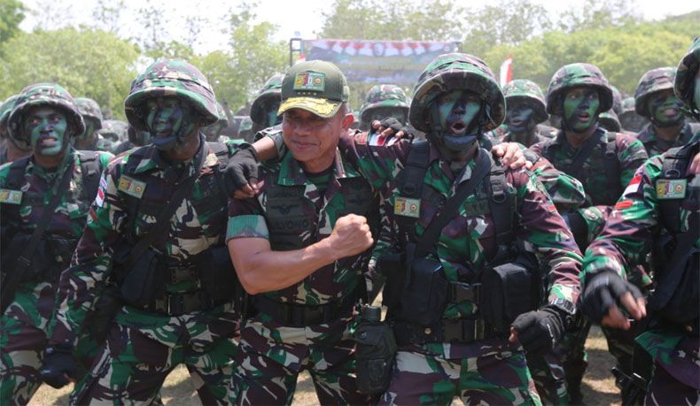 Kasad Tutup Latma Safkar Indopura-30/2018 di Situbondo