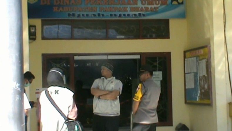 KPK Kembali Geledah Dinas PUPR Pakpak Bharat