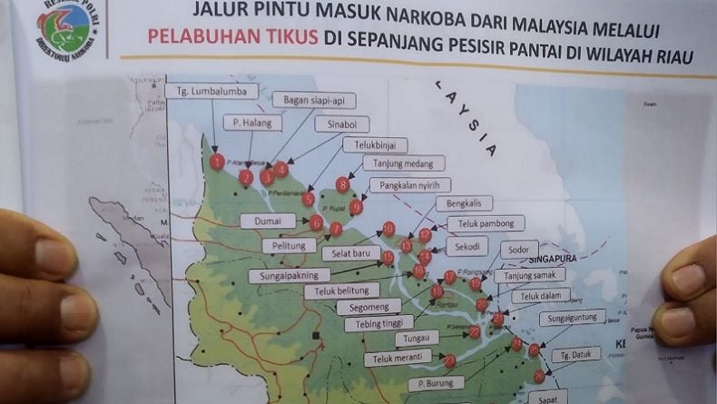 title Sindikat Narkoba Internasional Masuk Riau lewat Pelabuhan Tikus Sindikat Narkoba Internasional Masuk Riau lewat Pelabuhan Tikus