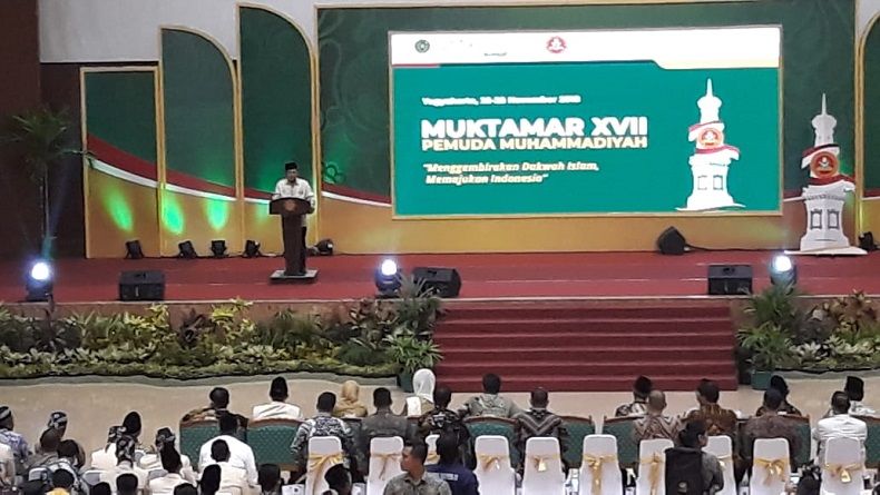 Buka Muktamar Pemuda Muhammadiyah di Yogya, JK: Dakwah Harus Gembira