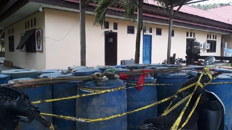 Bensin di Waisai Langka, Polisi Tangkap Penimbun 10 Ton BBM