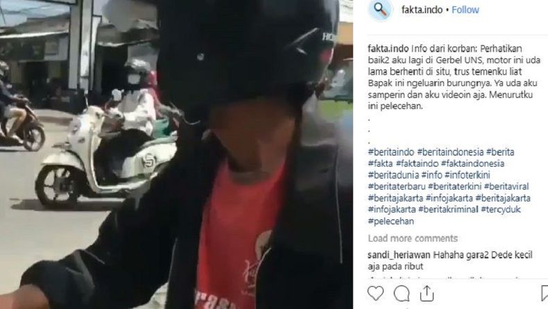 Tepergok! Pria di Solo Ini Pamer Kemaluannya di Sekitaran Kampus