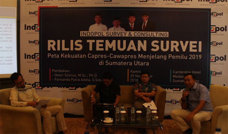 Hasil Survei Pilpres Indopol: Politik Identitas di Sumut Masih Kental