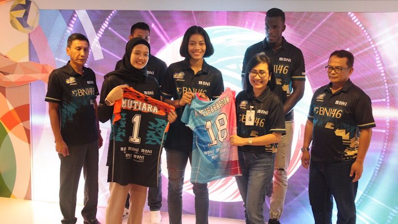Tim Bola Voli BNI 46 Proliga 2019 Resmi Diluncurkan - Bagian 2