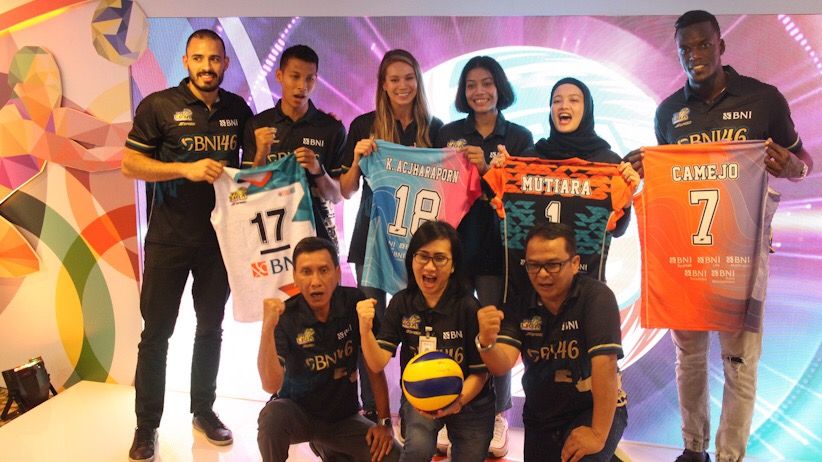 Tim Bola Voli BNI 46 Proliga 2019 Resmi Diluncurkan - Bagian 4