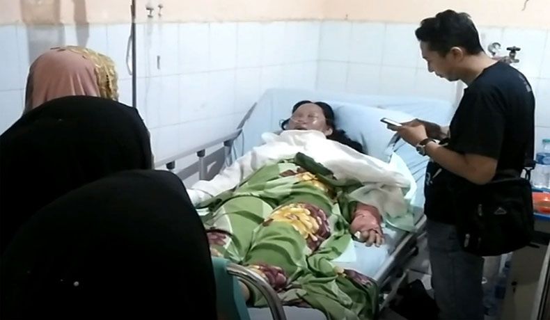 Ribut dengan Suami, Ibu 1 Anak Ini Luka Bakar Serius di Sekujur Tubuh