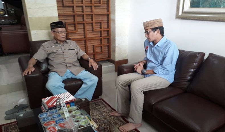 Dikunjungi Sandi, Buya Syafii: Ndak Perlu Perang Baratayudha