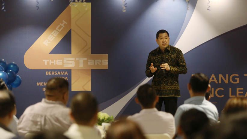 HT Hadiri Perayaan HUT ke-4 MNC Leasing - Bagian 3