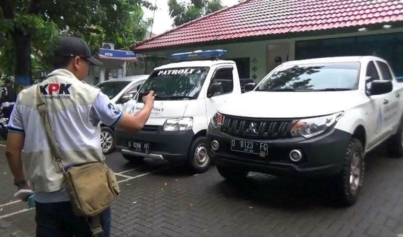 KPK Geledah Kantor PJT II Jatiluhur Purwakarta