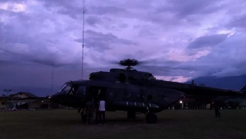 Jenazah Serda Handoko Prajurit TNI yang Gugur di Nduga Tiba di Timika