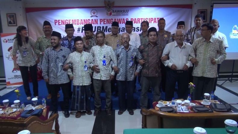 Ratusan Ulama dan Tokoh Agama di Jombang Gelar Deklarasi Pemilu Damai