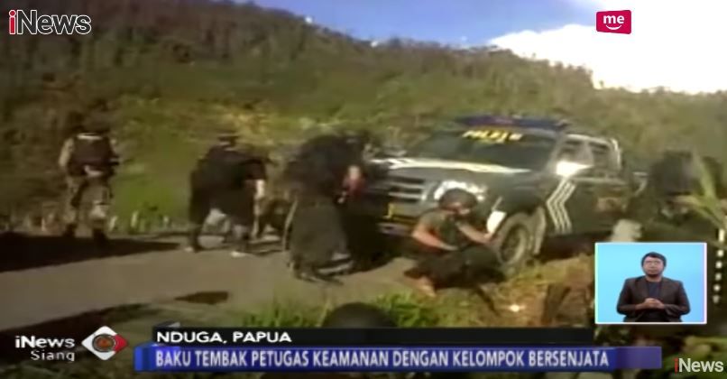 Begini Suasana Mencekam Baku Tembak TNI-Polri saat Buru KKB di Nduga