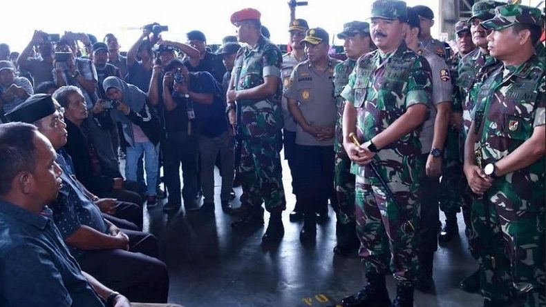 Panglima TNI: Korban Penembakan KKB Pahlawan Pembangunan Papua