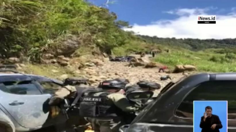 KKB Tembaki Mobil Patroli Polsek Tembagapura, 1 Personel Luka-Luka