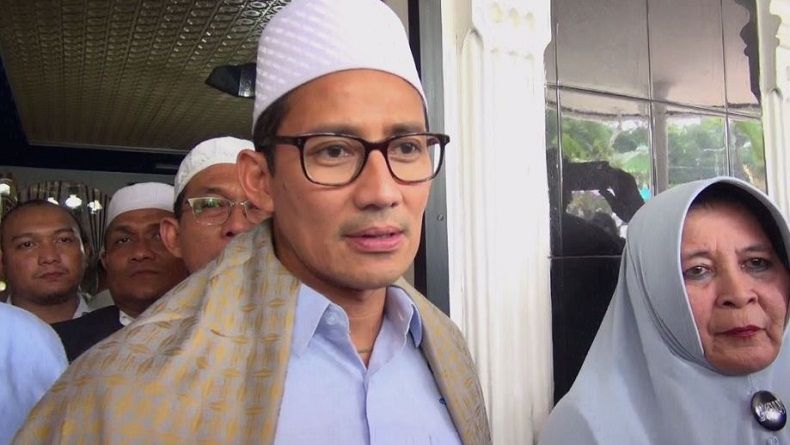 Hadiri Tabligh Akbar di Madina, Sandiaga Ajak Santri Bangun Indonesia