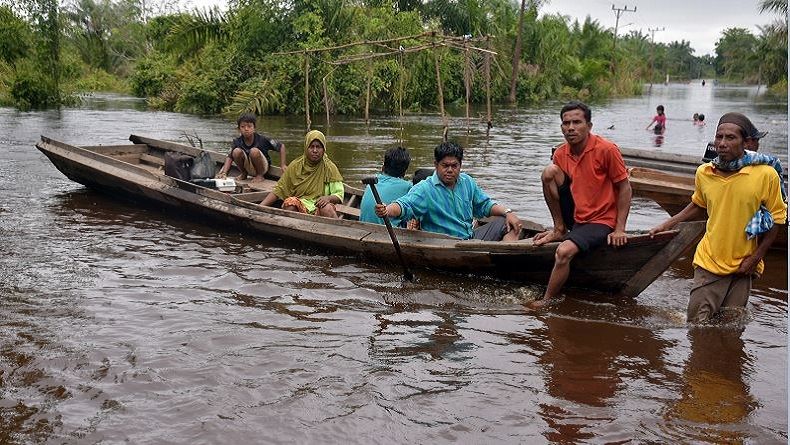 Bencana Banjir di Kampar, 3.796 Warga Terserang Berbagai Penyakit