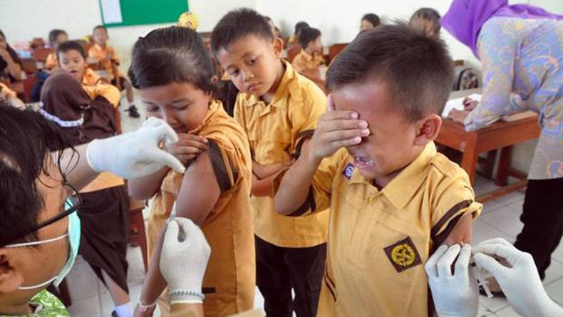 Masih Ada Penolakan, 37.037 Anak di Makassar Belum Dapat Vaksin MR