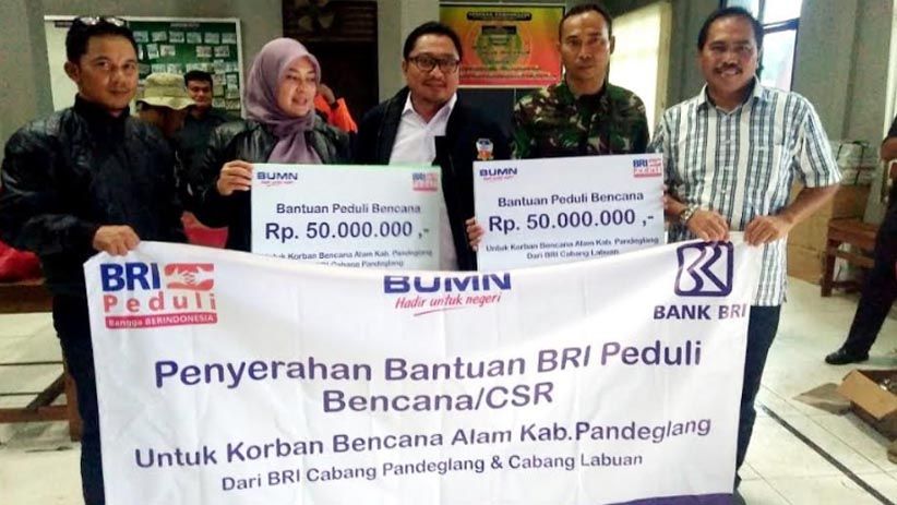 Tanggap Bencana Tsunami Selat Sunda, BRI Salurkan Bantuan CSR - Bagian 2