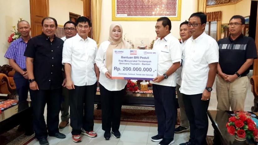 Tanggap Bencana Tsunami Selat Sunda, BRI Salurkan Bantuan CSR - Bagian 3