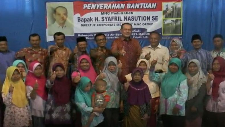 MNC Peduli Bangun Sarana Air Bersih untuk Warga 2 Kecamatan di Kendal