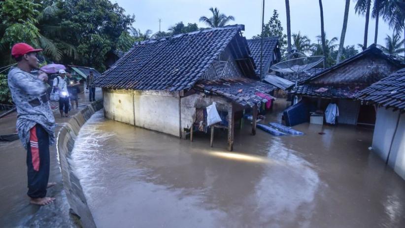 Ditinggal Mengungsi, Sejumlah Wilayah di Pandeglang Terendam Banjir