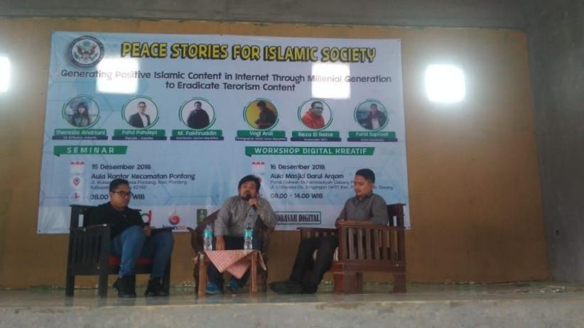 IPM Pontang Serukan Pesan Damai Melalui Internet