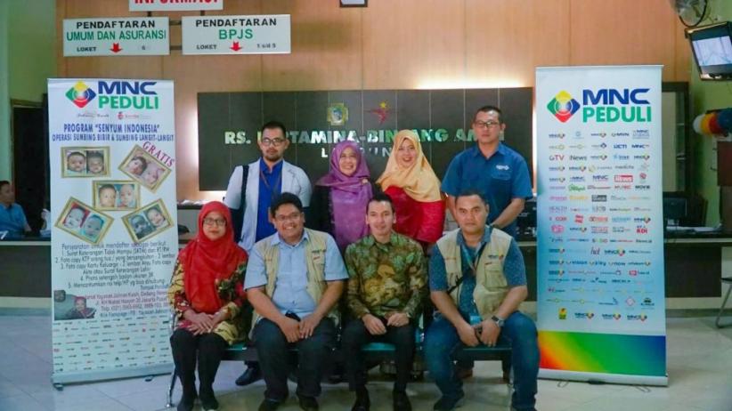 MNC Peduli-RS Pertamina Bintang Amin Gelar Operasi Bibir Sumbing