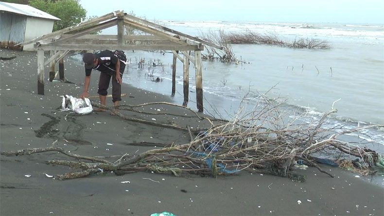Dihantam Abrasi, Kondisi Pulau Tiban Kendal Kini Memprihatinkan