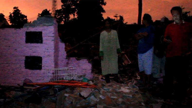 Video Dahsyatnya Angin Puting Beliung yang Tewaskan Balita di Cirebon