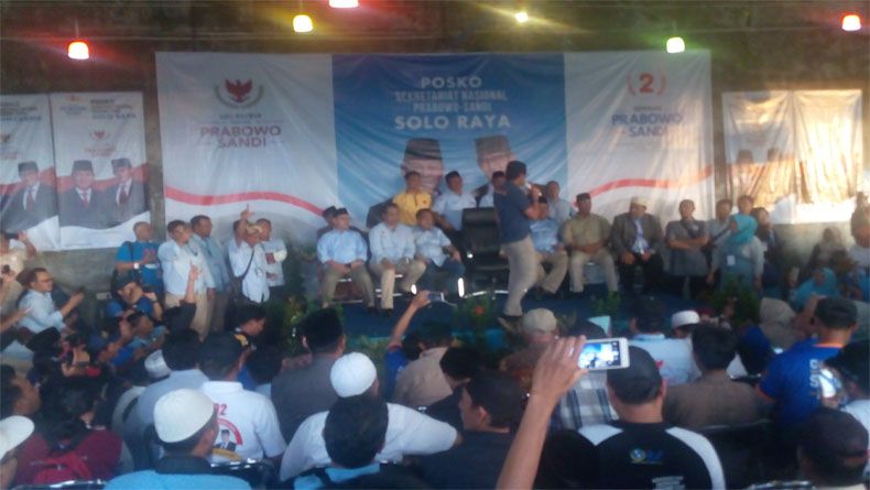 Genjot Suara, Sandi Resmikan Kantor Seknas 1 Km dari Kediaman Jokowi