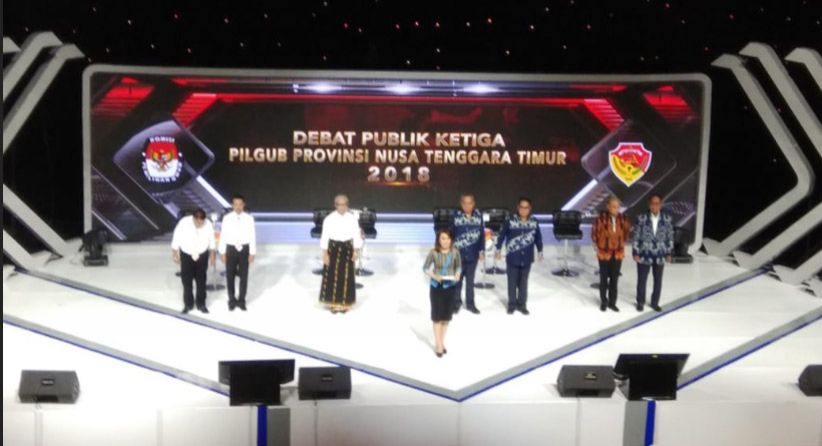 title Debat Kandidat Pilgub NTT, 4 Pasangan Calon Adu Visi dan Misi Debat Kandidat Pilgub NTT, 4 Pasangan Calon Adu Visi dan Misi