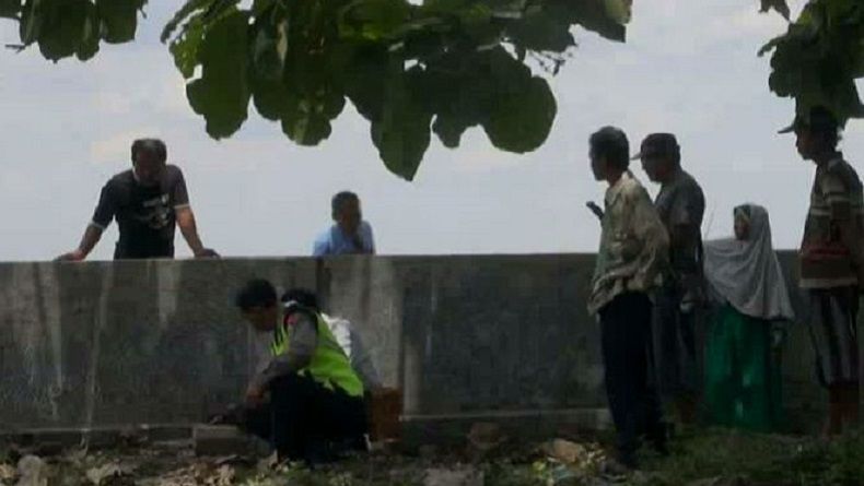 Keji, Sepasang Kekasih Masih SMK Kubur Bayinya Hidup-Hidup di Sidoarjo