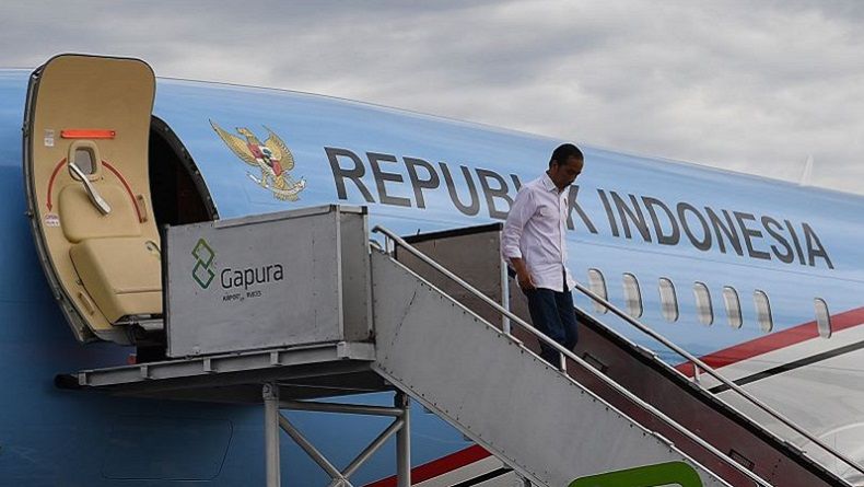 Presiden Jokowi Tinjau Proyek Pengendalian Banjir Kali Bogel di Blitar