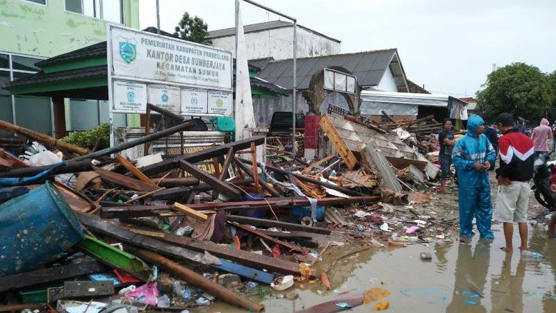 Usai Tanggap Darurat, Hunian Korban Tsunami Banten Akan Direlokasi