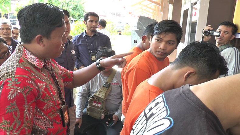 Aksi Begal Motor Di Kendal, Korban Di Bacok
